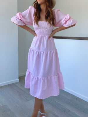 Astrid Gingham Dress