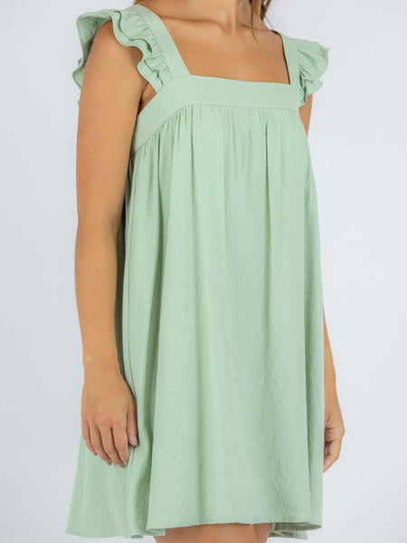 Baby Doll Dress - Mint