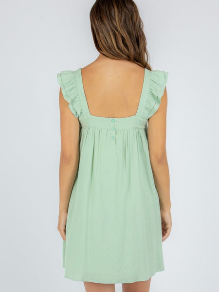 Baby Doll Dress - Mint
