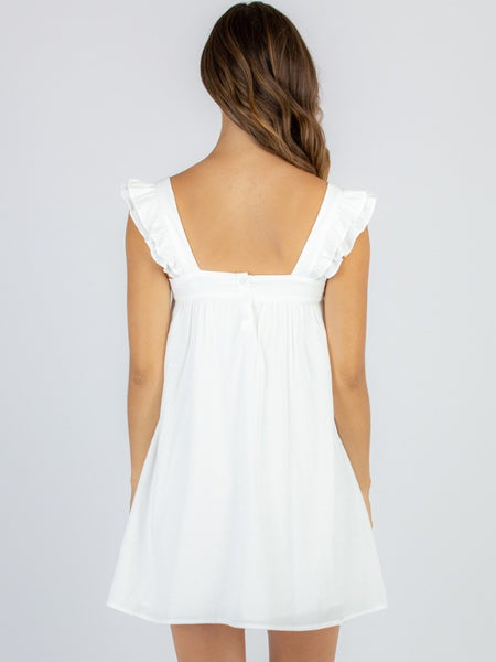 Baby Doll Dress - White