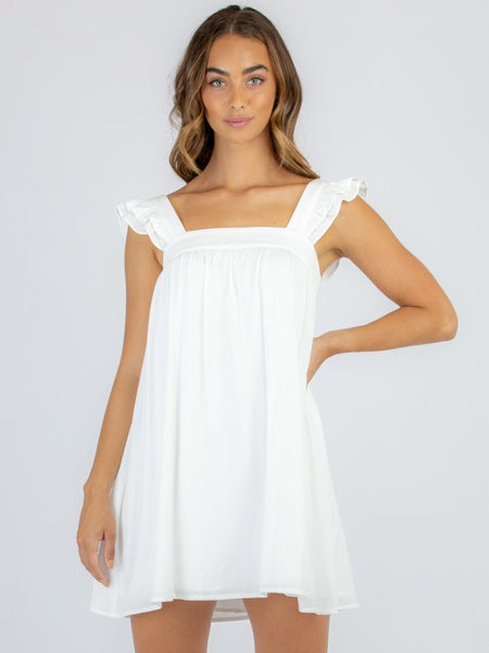 Baby Doll Dress - White