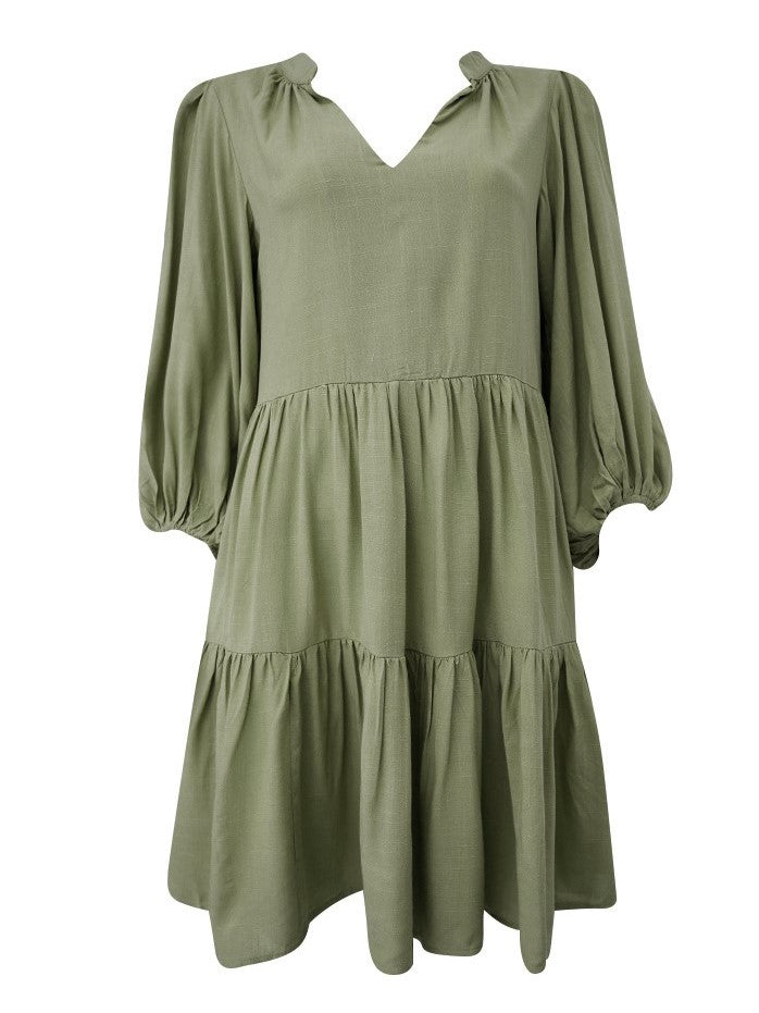 Charlie Dress - Khaki