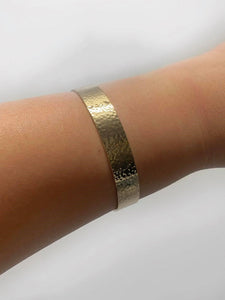 Hammered Cuff Bangle