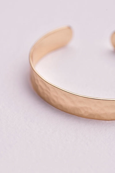 Hammered Cuff Bangle