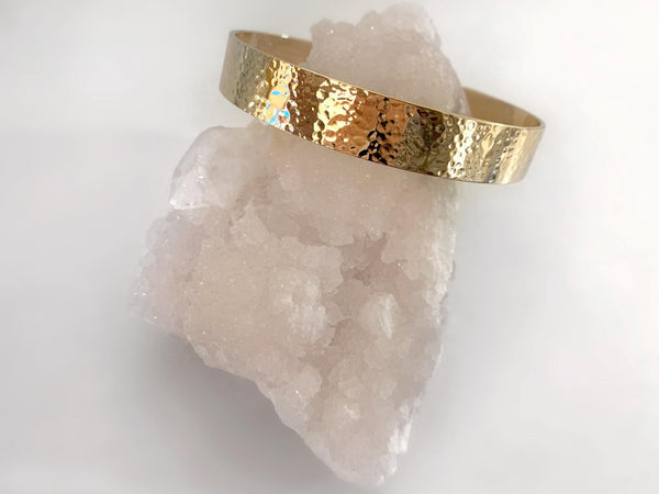 Hammered Cuff Bangle