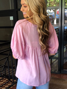 Amarlie Blouse - Pink