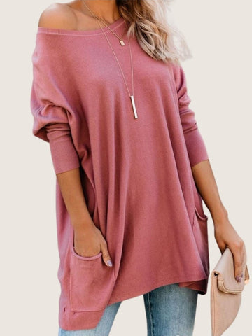 Willow Knit Top - Rose