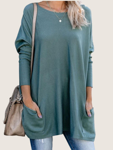 Willow Knit Top - Forest