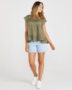 Alina Tiered Top