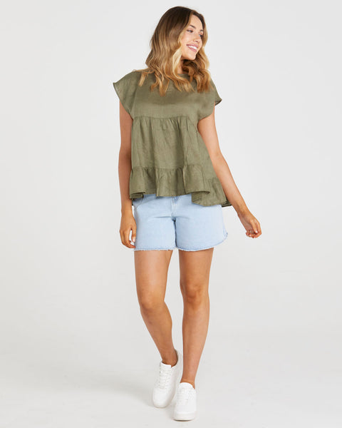 Alina Tiered Top