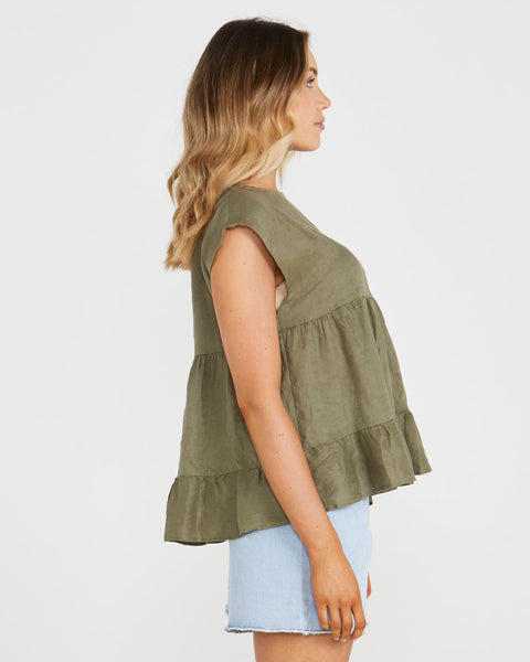 Alina Tiered Top