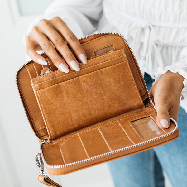 Summer Zip Round Wallet