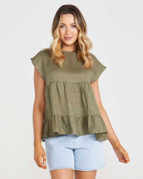 Alina Tiered Top