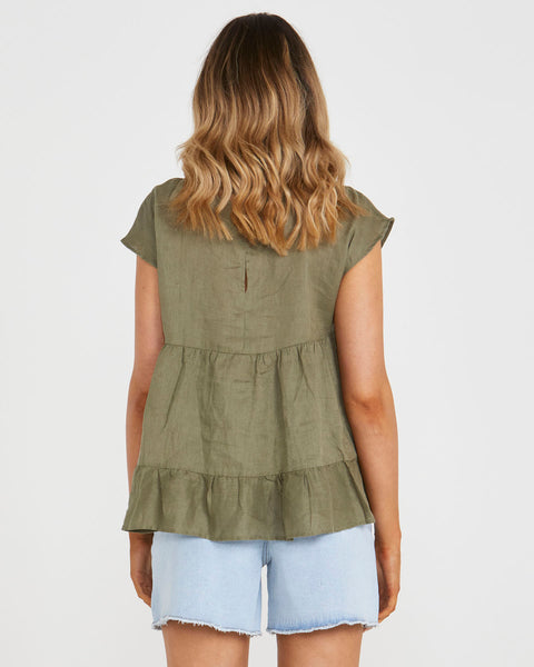 Alina Tiered Top
